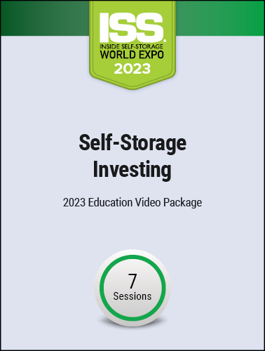 Self-Storage Investing 2023 Education Video Package